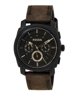 Men's Water Resistant Analog Watch FS4656 - 42 mm - Brown